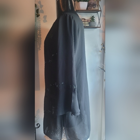 Original Anthony Black Blouse M - Picture 7 of 8